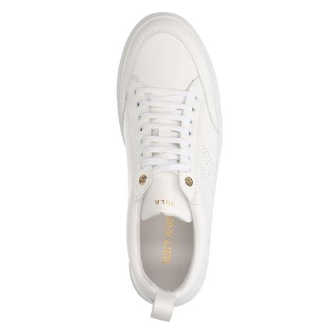 witte sneakers heren sale leer